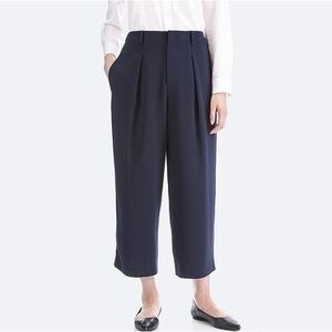 Uniqlo Drape Wide Leg Trousers